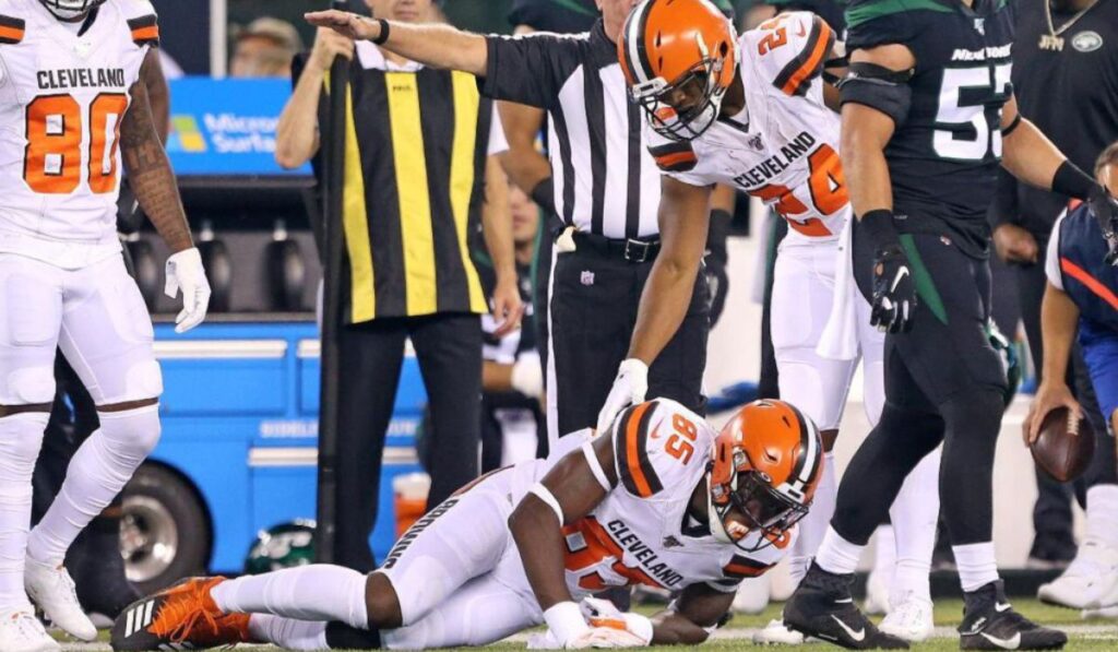 David Njoku Accident 2023 The Fire Pit Incident Explained